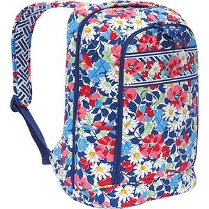 Vera Bradley Laptop Backpack in Summer Cottage